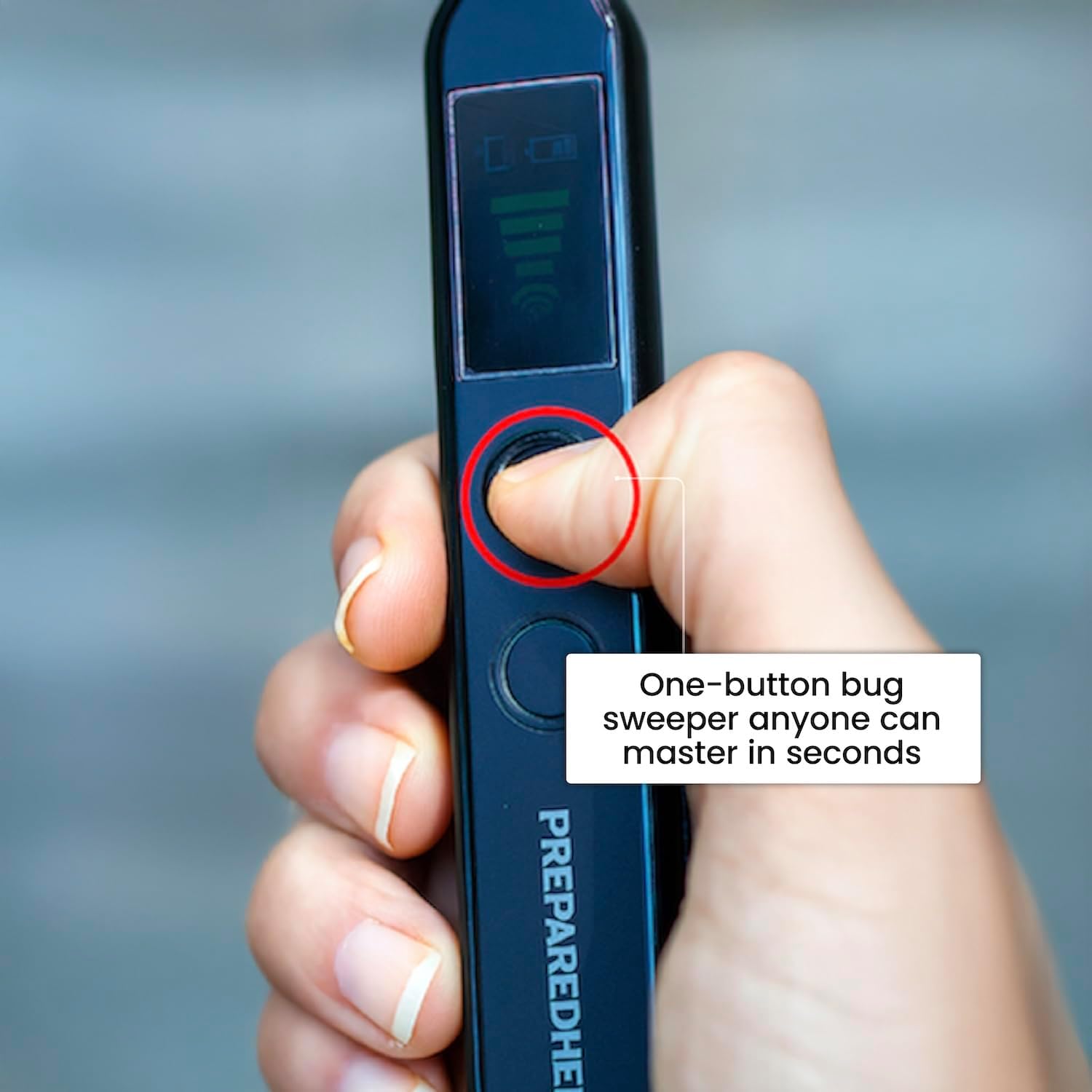 Hero Privacy Pen Hidden Camera Detectors - Hidden Bug and Camera Detector - GPS Tracker Detector - Bug Detector & Camera Finder for Travel - 3 Pack