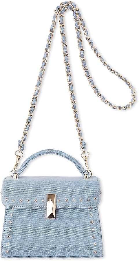 セルフォード　CELFORD ビジュースタッズデニムポシェット Amazon | 【リュタン】ビジュースタッズデニムポシェット