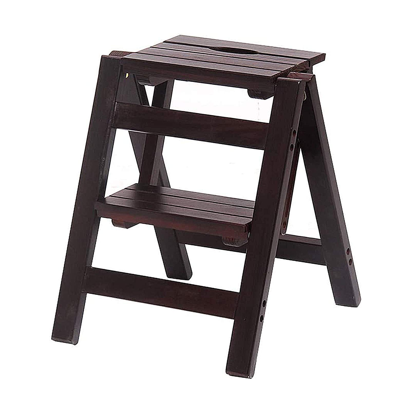 Tabouret d'escalier portable en bois pour éviter les chutes