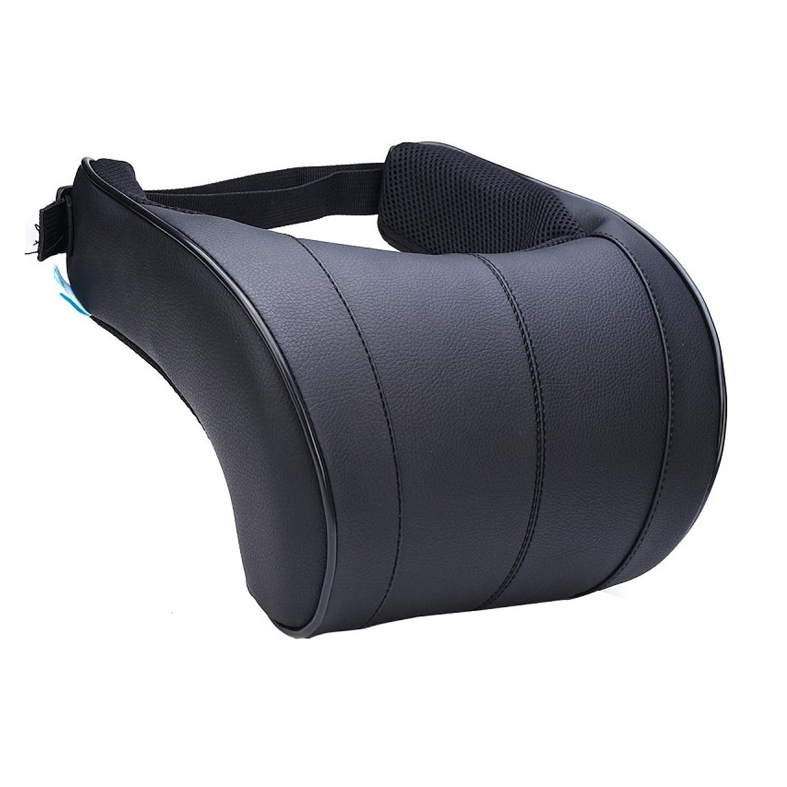 1 PZ Cuoio Auto Auto Collo Cuscino Memory Foam Cuscini Poggiatesta Sedile Cuscino Poggiatesta Cuscino 3 Colori (Color : Coffee)