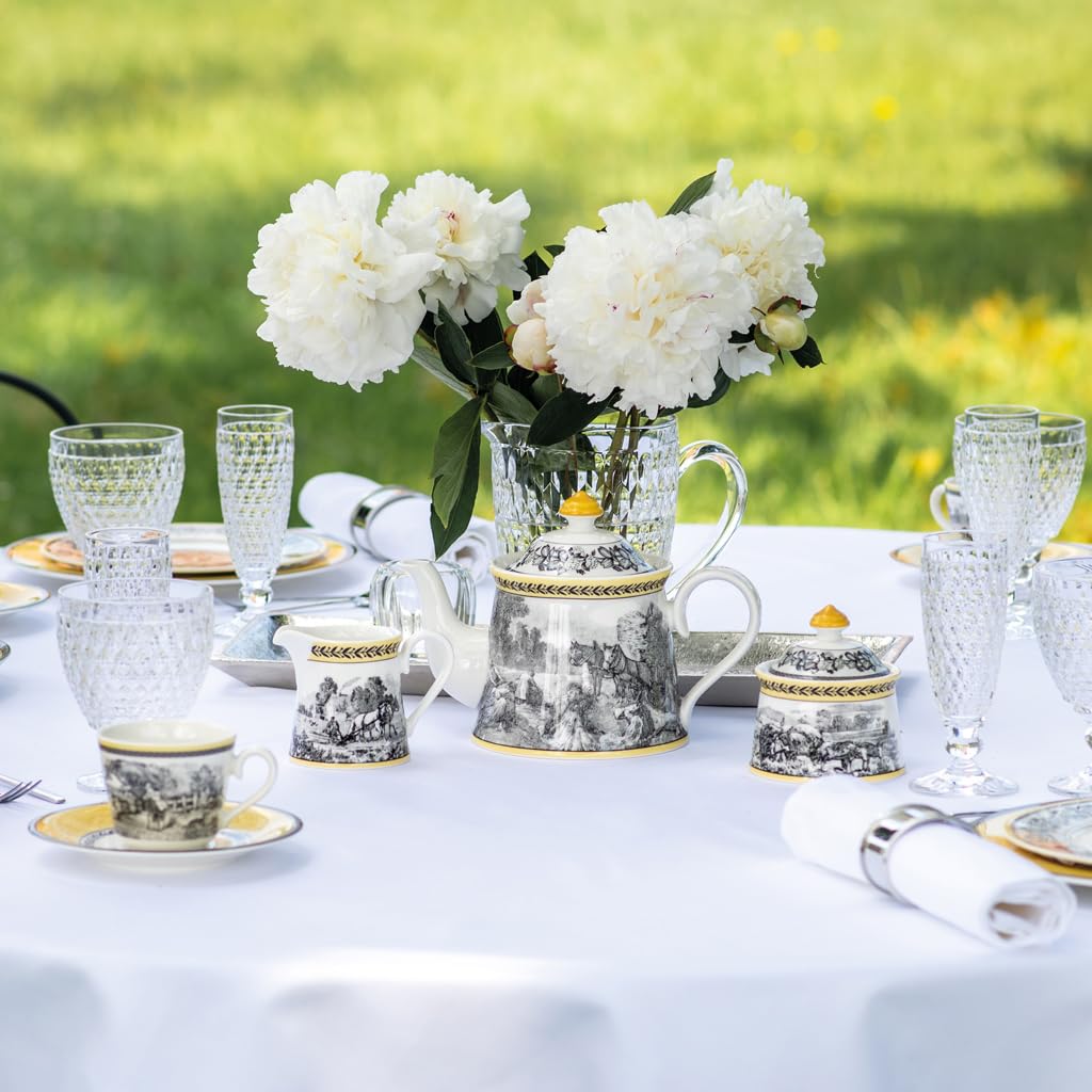 Villeroy & Boch - Audun Ferme Milchkännchen 180 ml Bunt, Spülmaschinenfest, Mikrowellensicher, Milchkanne, Kaffeezubehör, Krug Keramik, Geschirr, Premium Porzellan