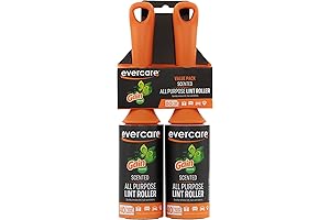 Gain Lint Roller, 40 Sheets, Scented, Green (2 Pack)