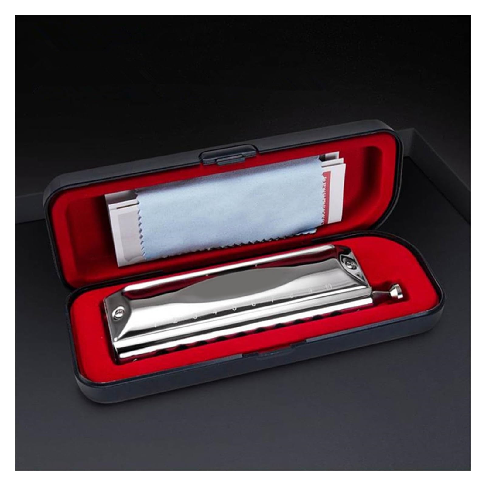 Mundharmonikas Chromatische Mundharmonika, 10-Loch-Harfe, Professionelles Musikinstrument