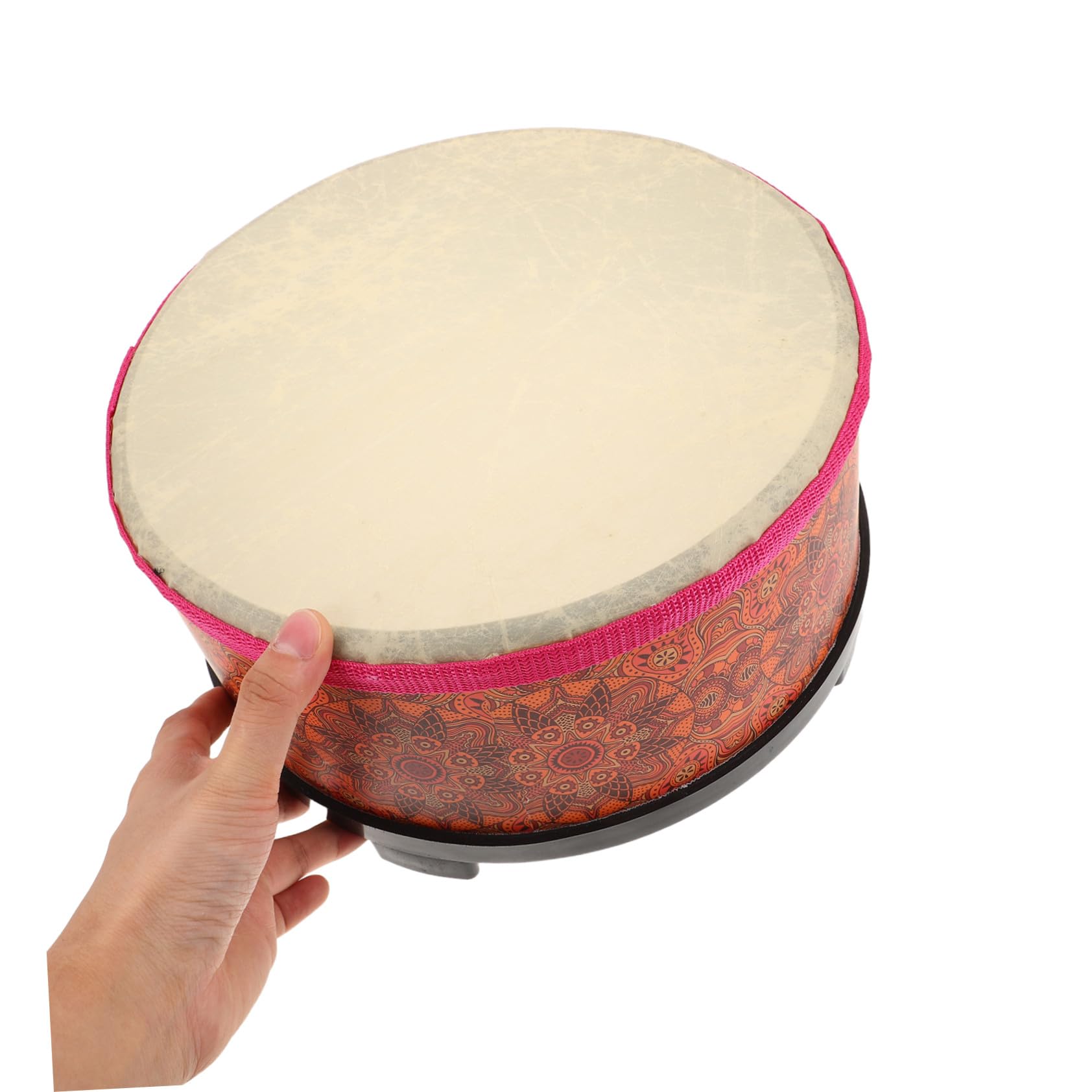 Juguete Musical para Niños de Percusión Tradicional de Madera | Baquetas Incluidas, Diseño de Tambor Unido, Uso en Clases de Música Infantil y Educación Orff