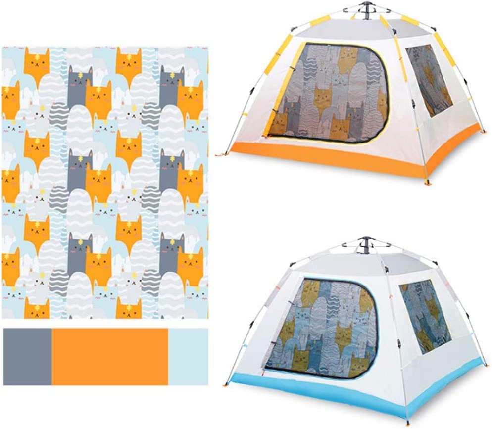 Carpa automática pop up para camping 3-4 personas miniatura 4