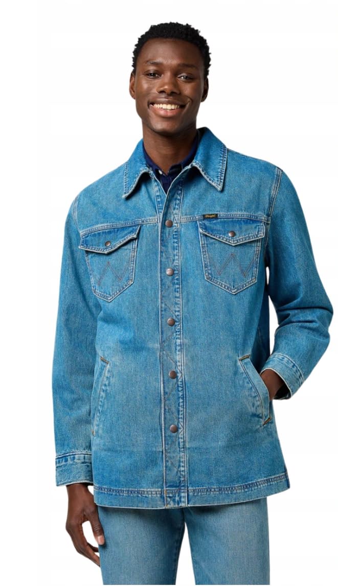 Wrangler WRANGE JACKET, Iron Forge, L