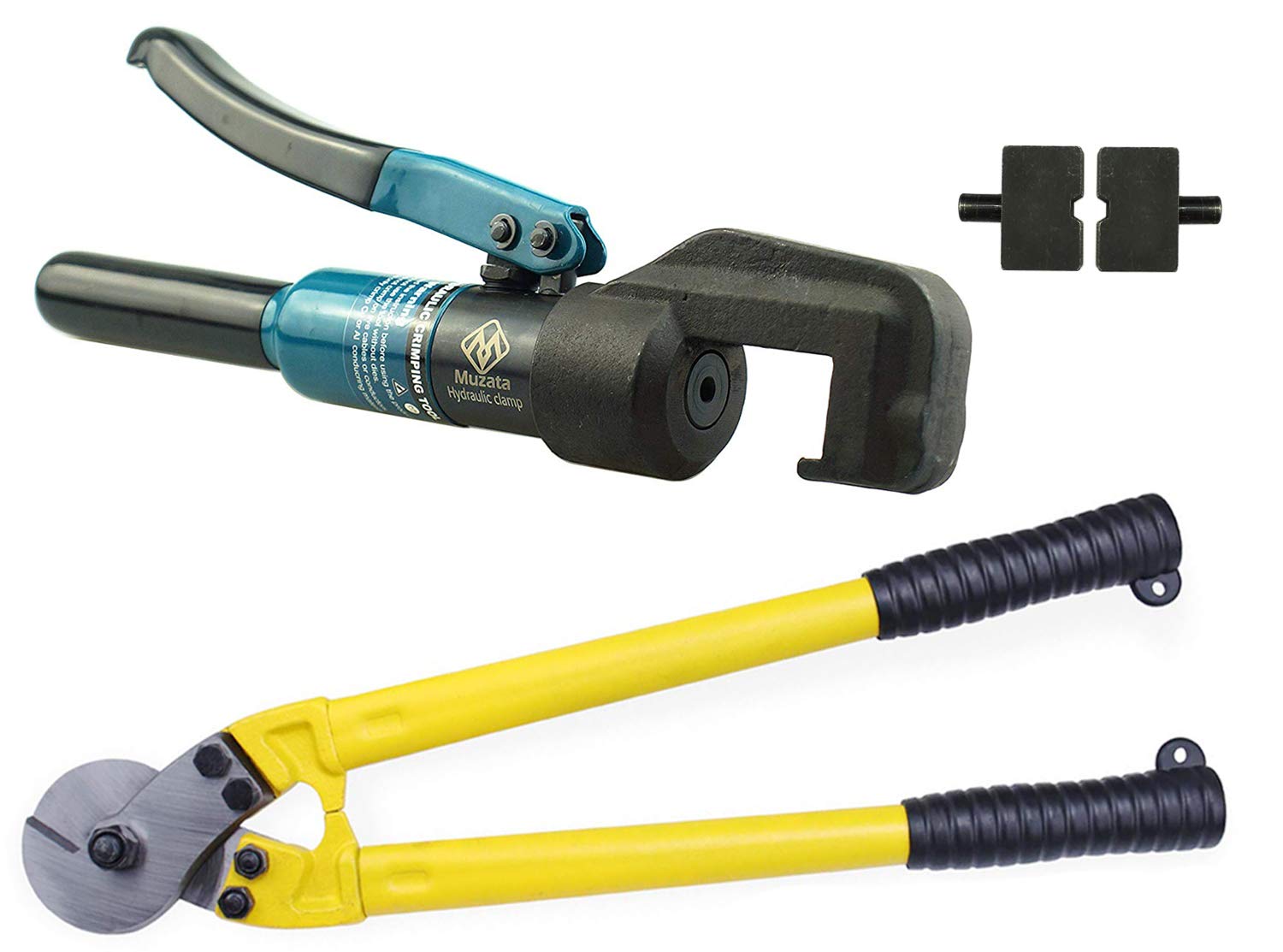 Buy Muzata Custom Hydraulic Hand Crimper Tool for Stainless Steel Cable