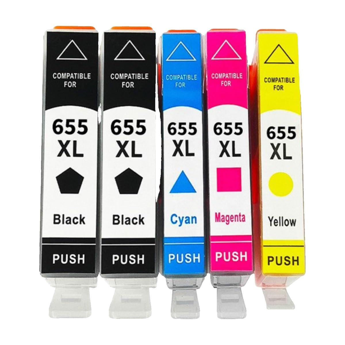 Cartouche d'encre 655M rouge pour imprimante Deskjet Ink Advantage - 2