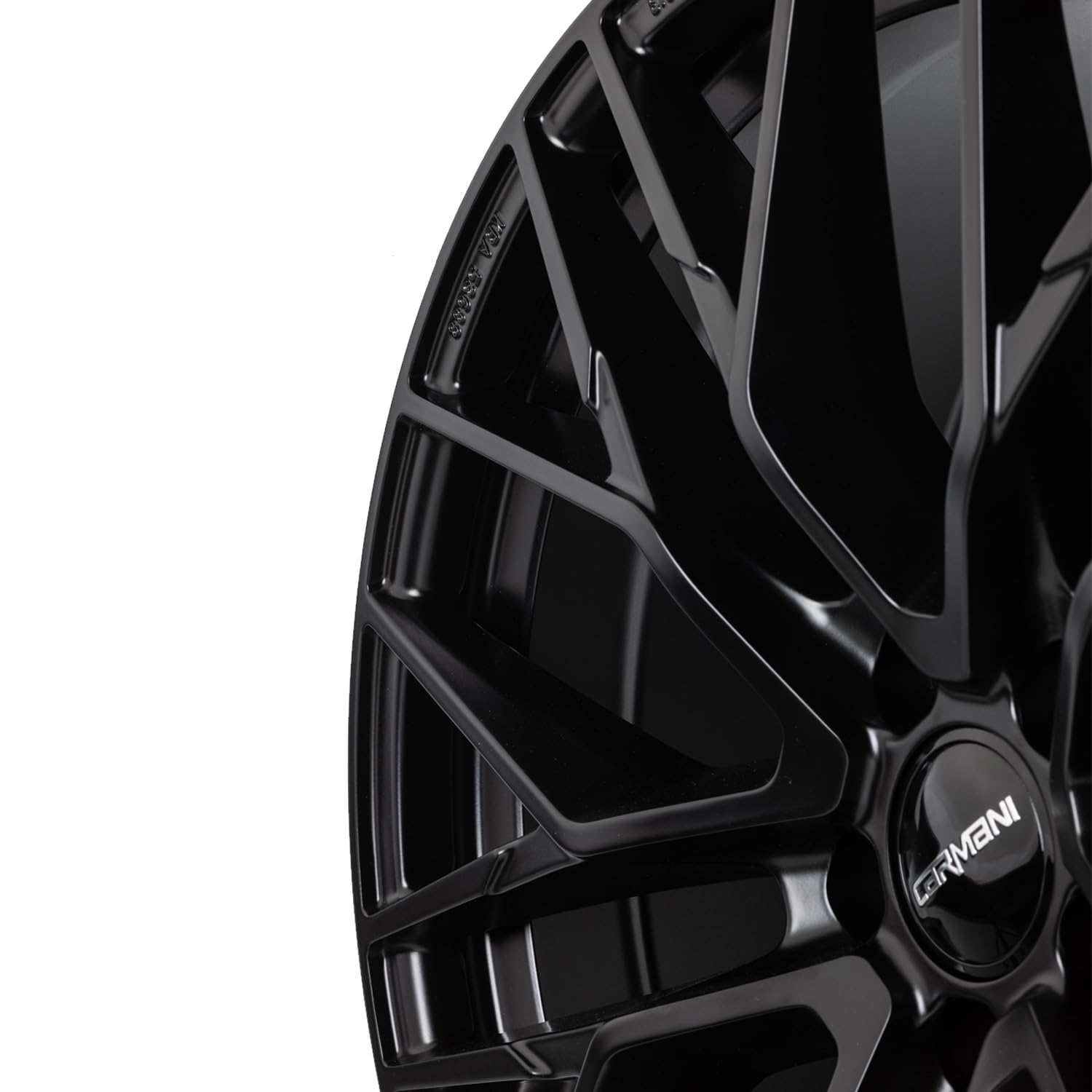 4x Carmani cerchi in alluminio 20 Ludwig 9.0x21 ET30 5x112 black matt