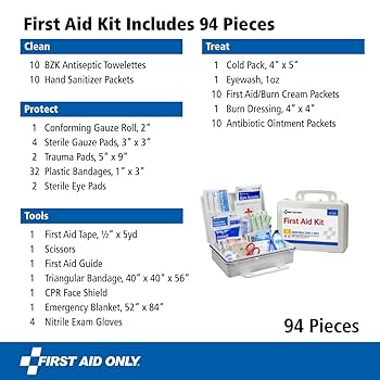 Nintendo Switch - first aid kit Amazon.com: First Aid Only 91324 ANSI A 2021 and OSHA
