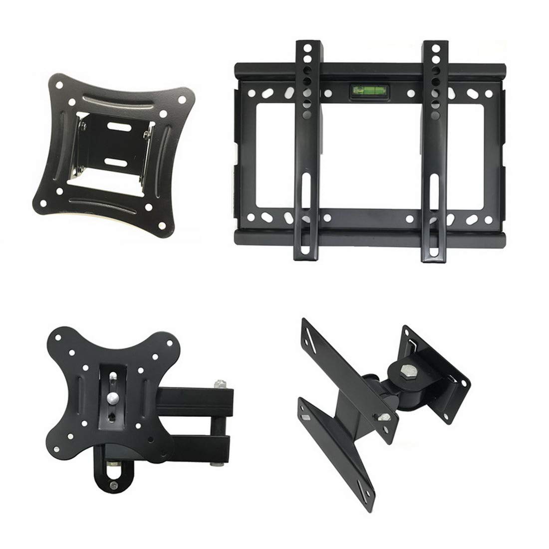 モニター　テレビ壁掛け金具　45°横向き可能 Amazon | モニター 壁掛け金具 14~40インチ 汎用液晶テレビ対応