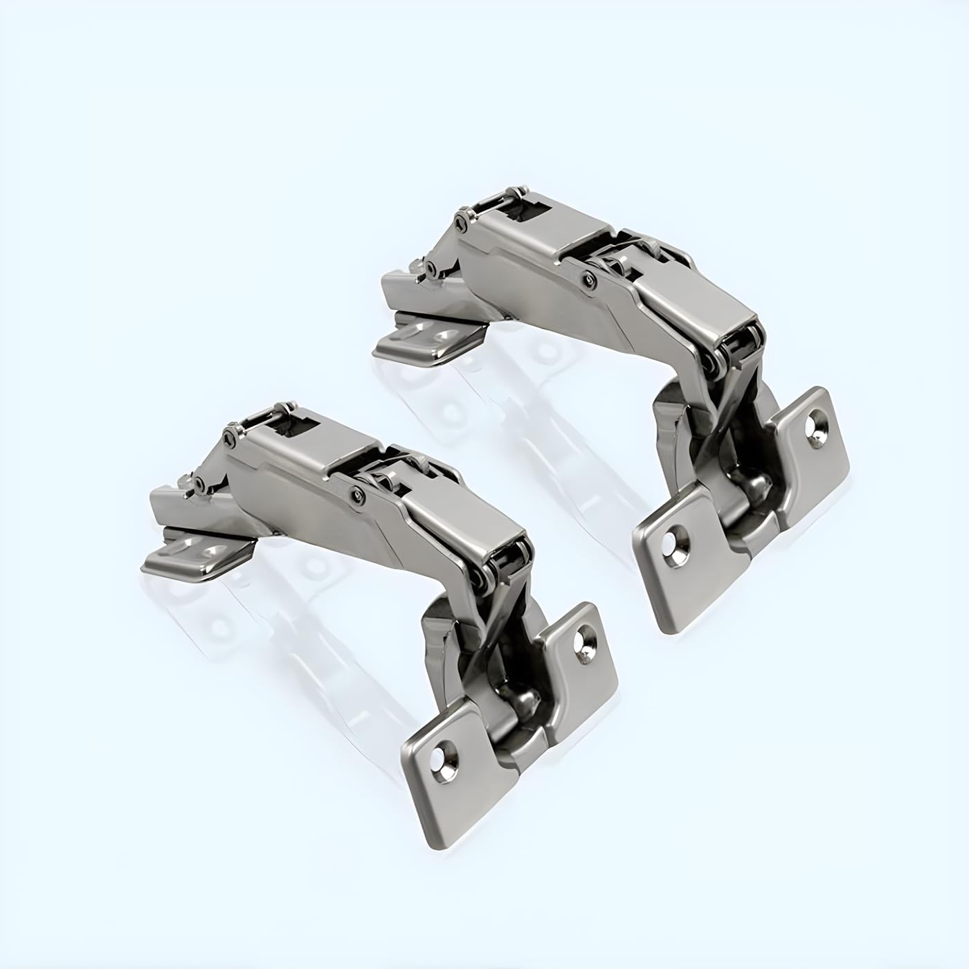 Hinges, 1 Pair of 180 Degree Hinges, Concealed Hydraulic