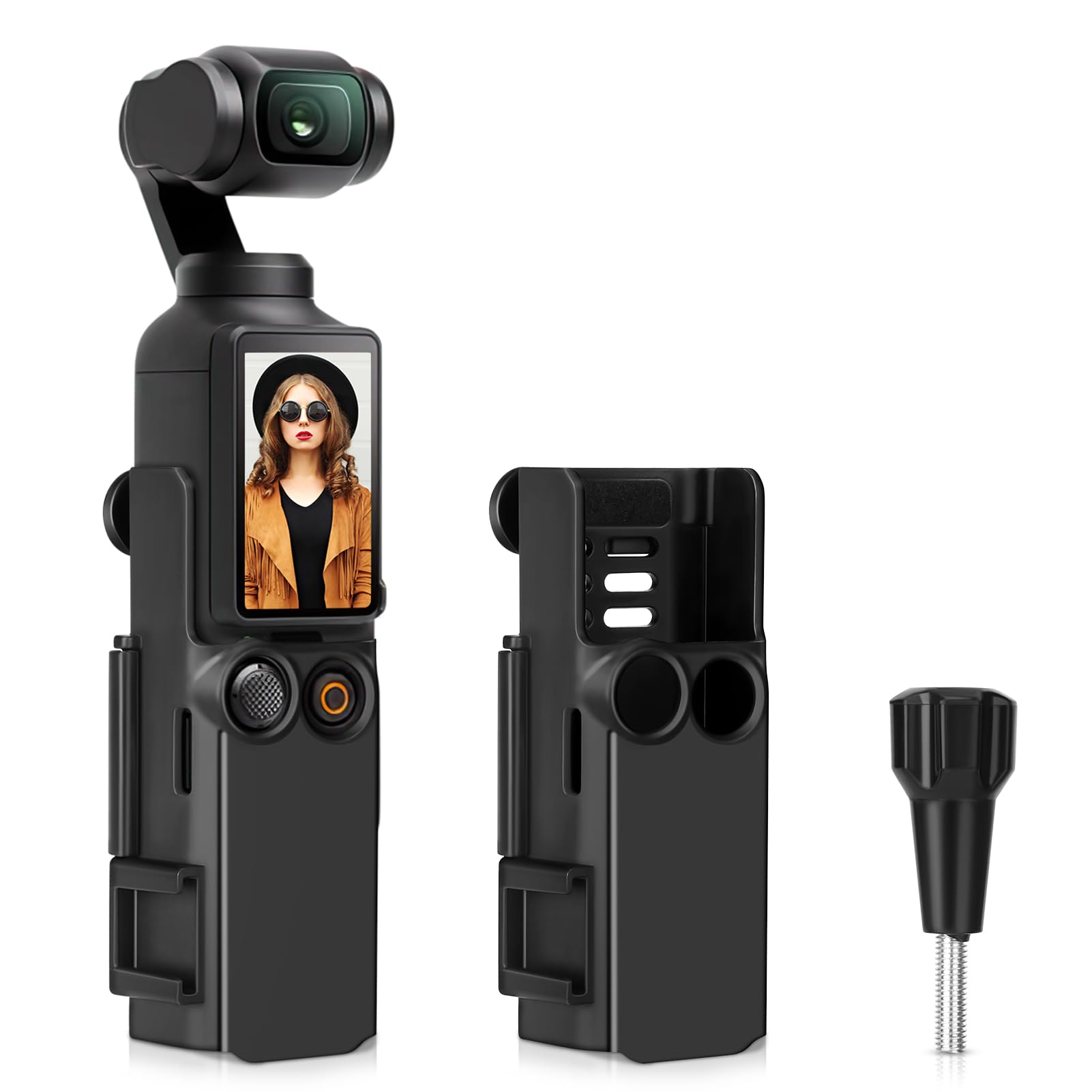 Supporto Espandibile In Metallo Per DJI Osmo Pocket 3 - Adattatore Con Vite 1/4", Multifunzione - 2