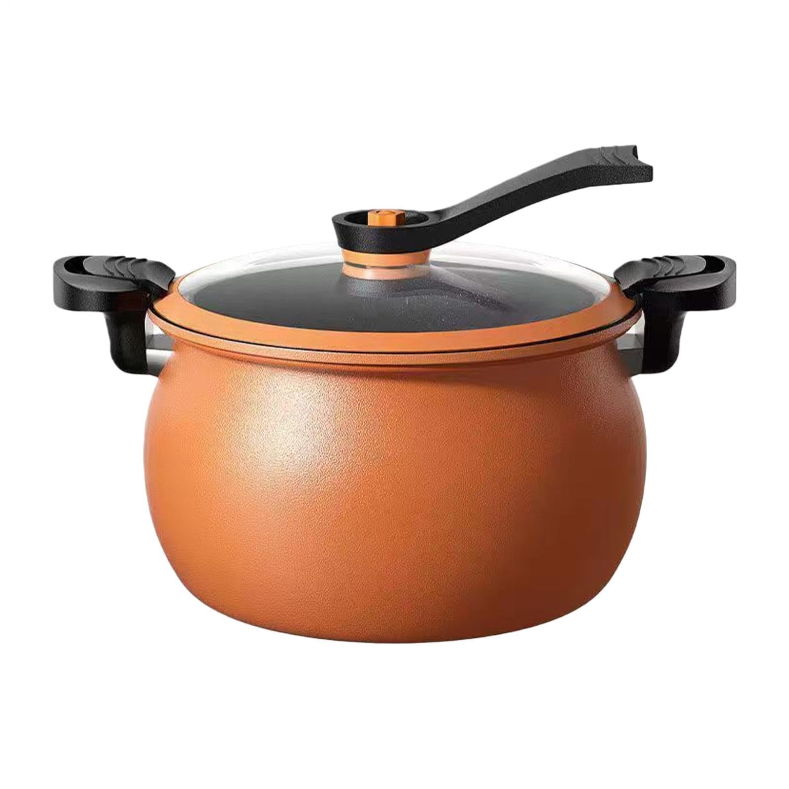 Olla a Presión Accesorio Multifuncional De Cocina Con Recubrimiento | Olla de Presión Grande Para Cocinar Al Vapor, Arroz, Legumbres, Hogar Y De Halloween,