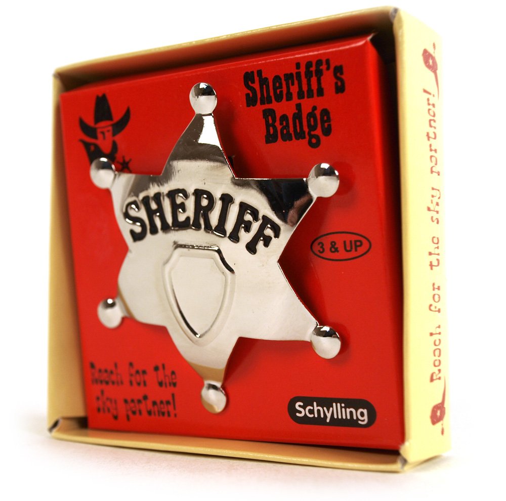 Sheriff's Star Badge
