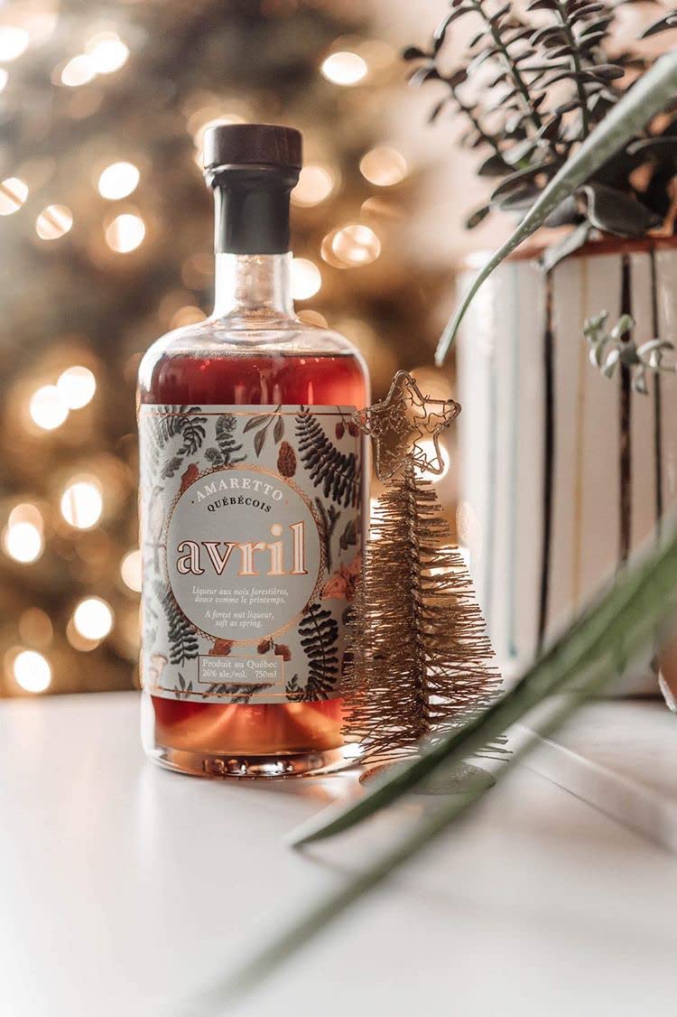 Liqueur Amaretto Avril au Sirop d'érable - Mariana - Les trésors d'érable