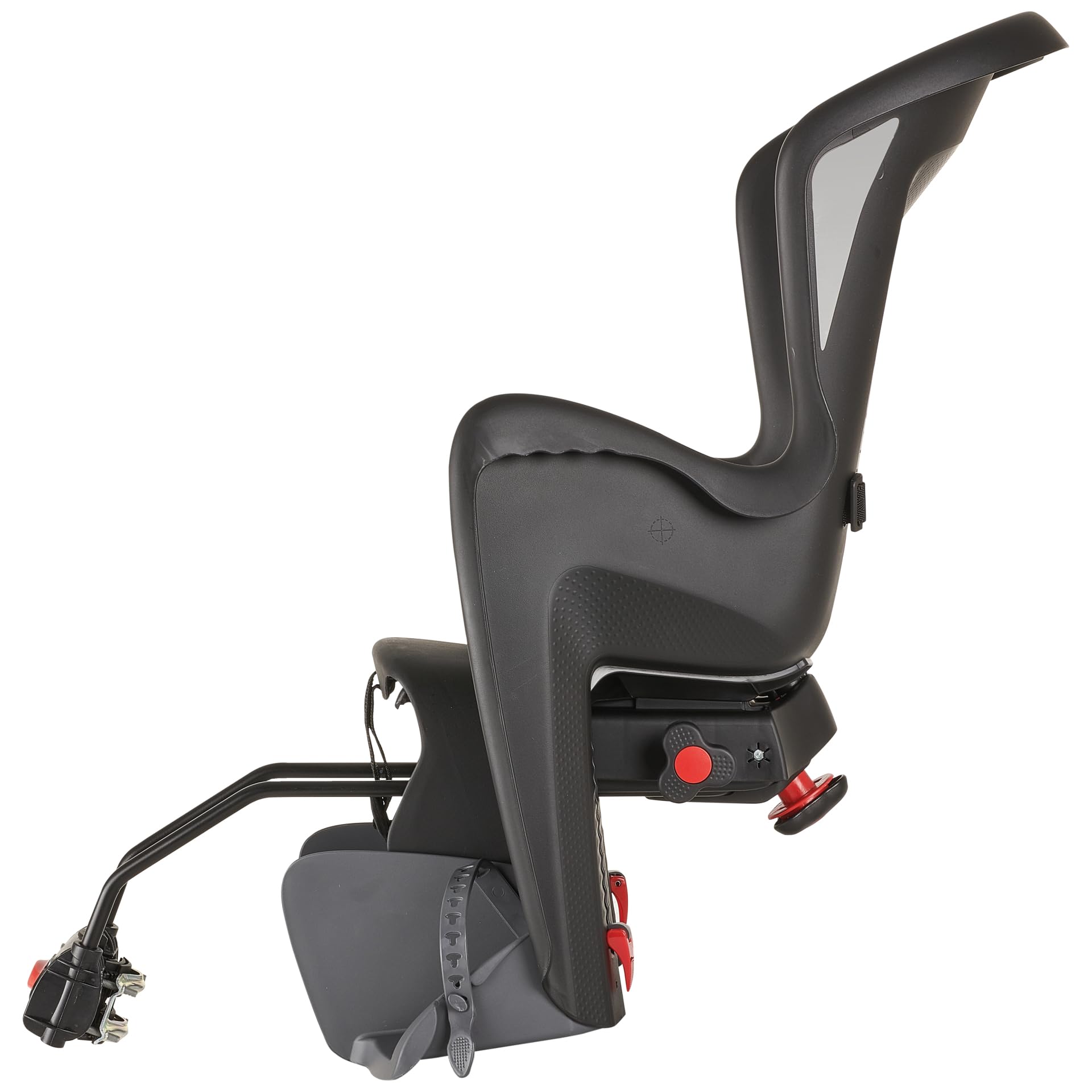 Polisport 8632000005 Bilby Maxi FF – Siège Vélo Enfant Arrière sur Cadre 9 Mois–6 Ans, Jusqu’à 22 Kg, Siège Bébé Vélo Sécurisé Et Confortable, Siège Enfant Vélo, Noir/Gris Foncé