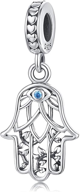 Eusense Charm 925 Sterling Silver Bead Charms fit European Bracelet Necklace Jewellery Gift