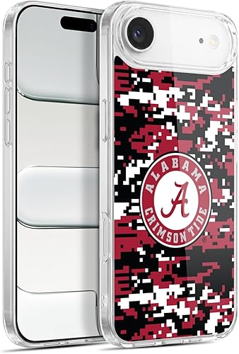 Miniatura 293 de Head Case Designs Funda de gel con logotipo oficial de la Universidad de Alabama UA [protección de grado militar] compatible con Apple iPhone 11