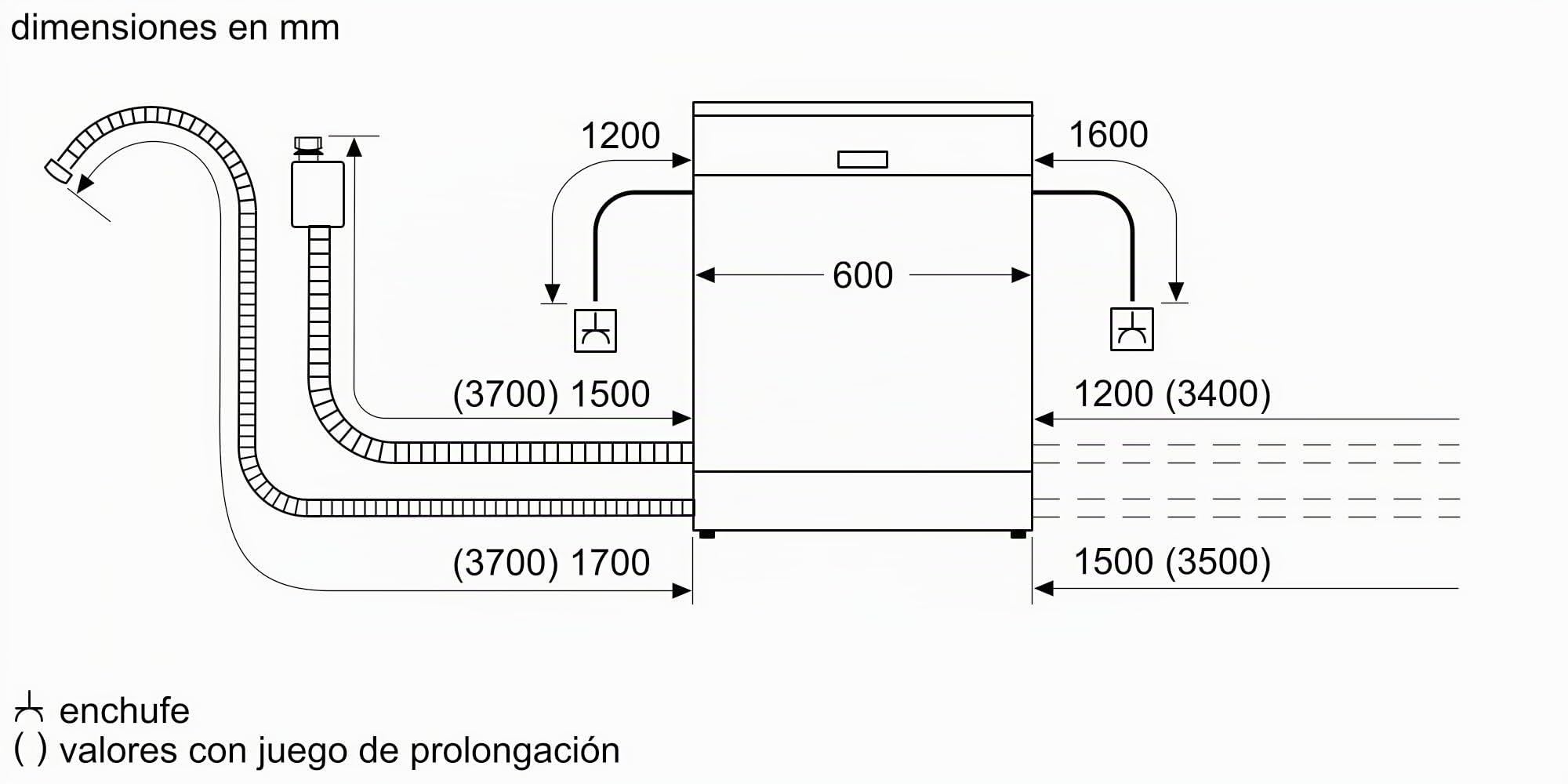 BALAY - Lavajillas, Libre instalación, 60 cm., Motor ExtraSilencio, Home Connect, Display LED, Acero Inoxidable, 3VS6662IA