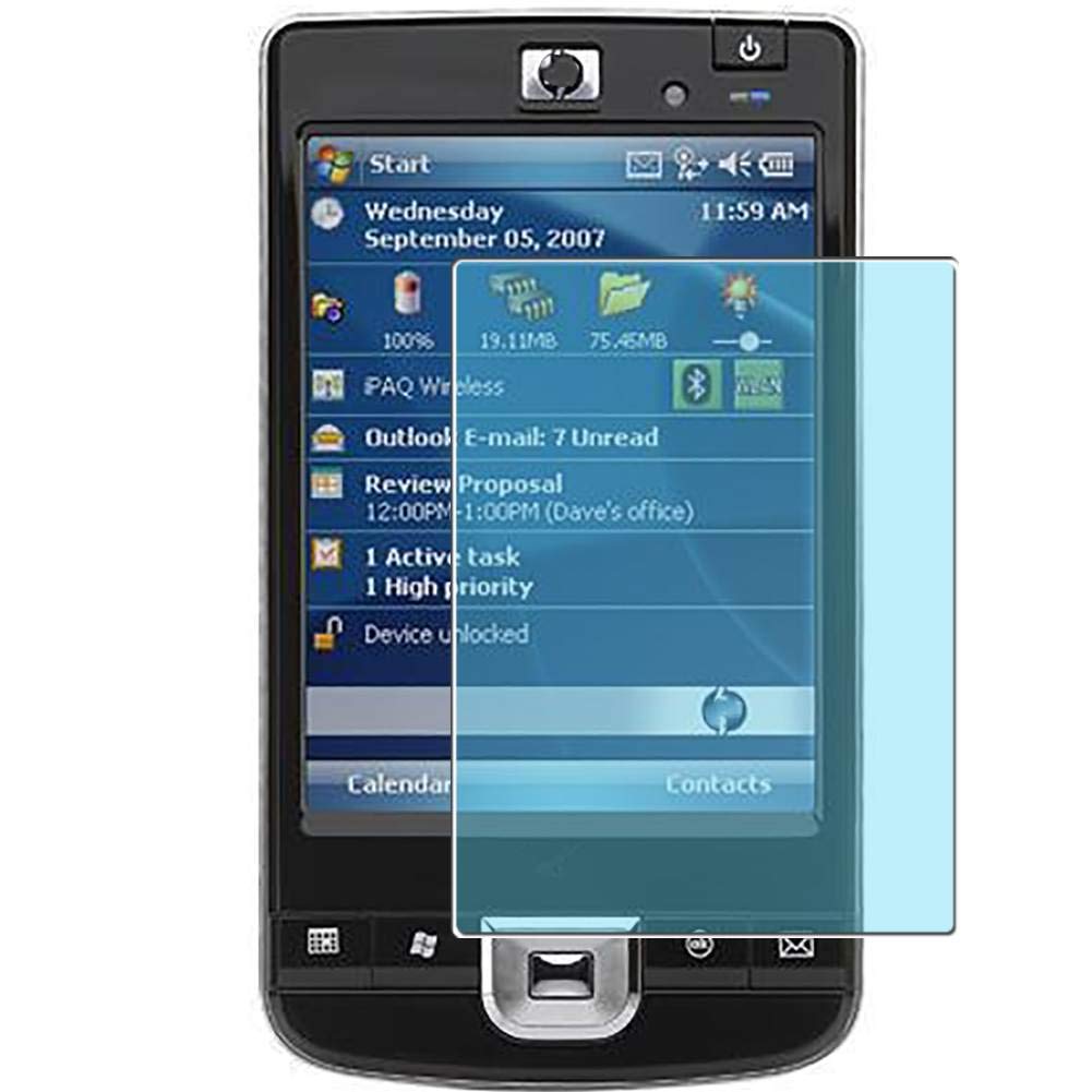 Vaxson3-Pack Anti Blue Light Screen Protector, compatible with HP iPAQ 211, Blue Light Blocking Film TPU Guard [ NOT Tempered Glass ]