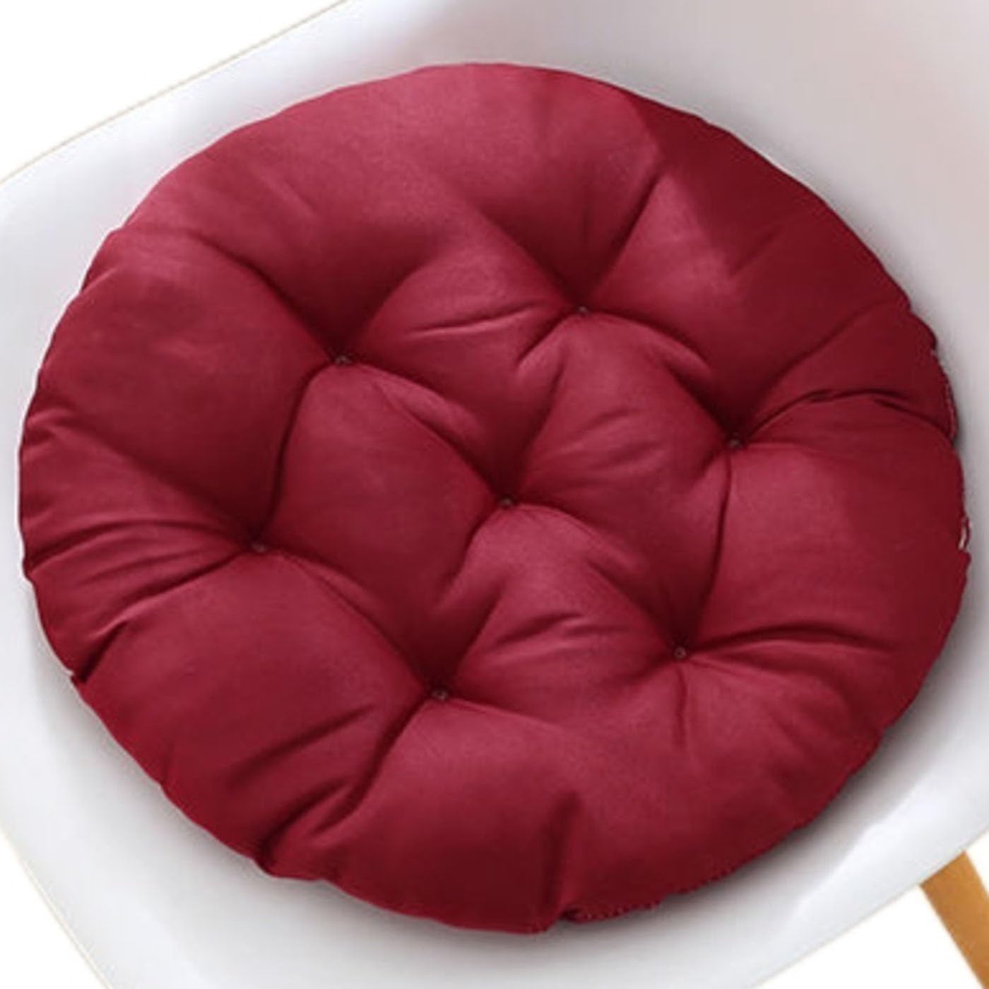 Zzdzw Color 7 Round Chair Cushion Dia 35 40 45 50 Cm Circular Chair Pad Outdoor Indoor Seat Cushion For Seat Is Very Soft Butt Pad For Kitchen Stool Cushions For Chairs Decoration(,50X50 Cm)
