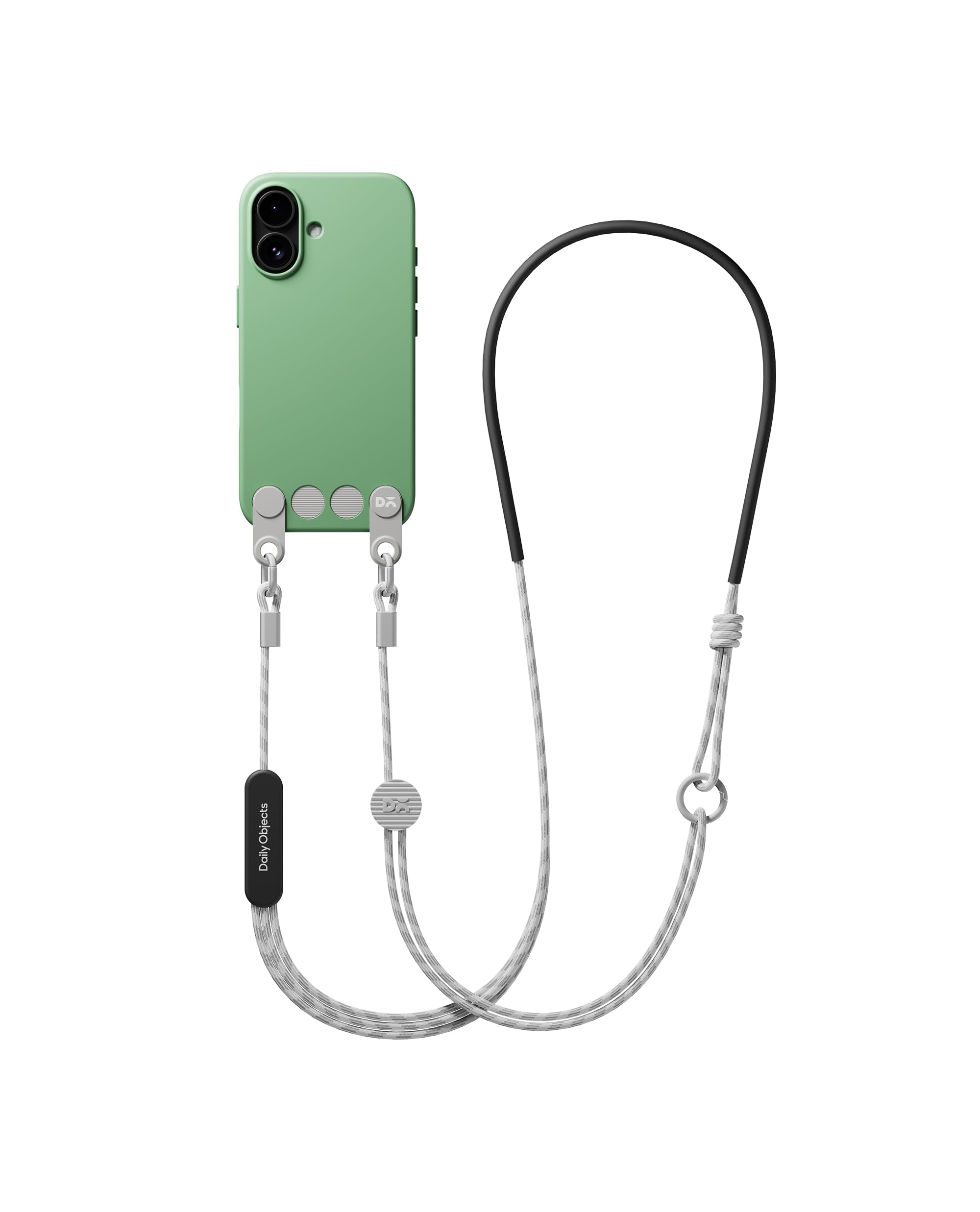 DailyObjects Stack Phone Lanyard | Phone Necklace Comfortable Around The Neck, Compatible with Smartphones | Phone case is not included - Slate Grey-picture-23