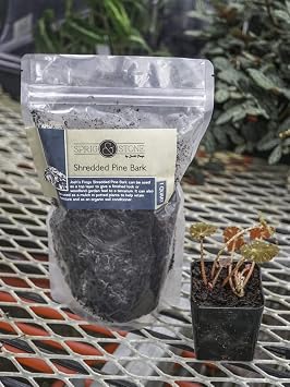 Josh's Frogs Sprig & Stone Shredded Pine Bark (1 Quart)