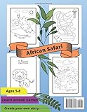 Zoom IMG-1 wild safari activity and coloring Zoom IMG-1 wild safari activity and coloring