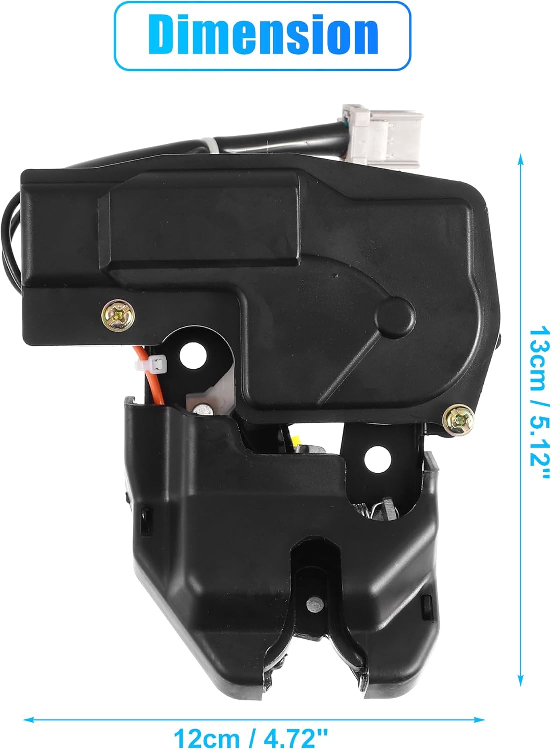 X AUTOHAUX Trunk Latch Lock Actuator 74851-S84-A61 for Honda Accord 1998-2002 Tailgate Door Latch Lock Actuator Motor