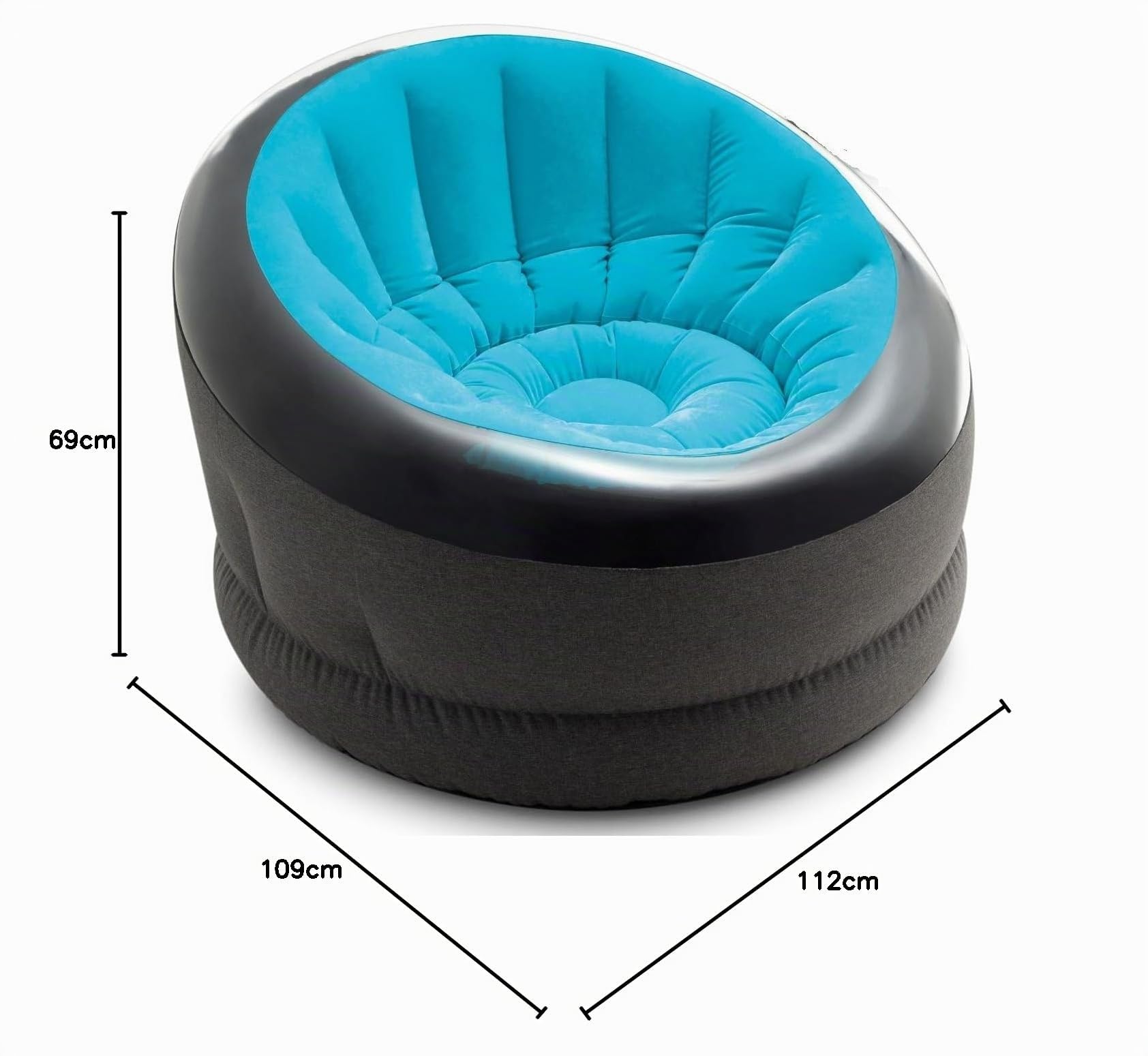Intex fauteuil jazzy - Coloris aléatoire