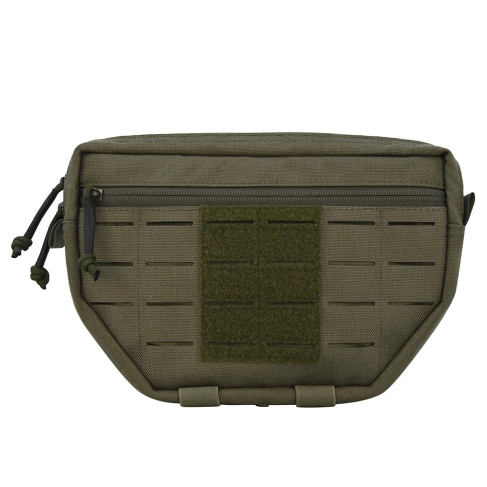 Bolsa para accesorios de caza de nailon verde oscuro de alta resistencia 8