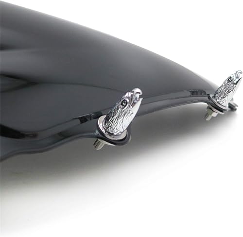 Miniatura 2 de SMT- Tornillos de cabeza de águila cromados compatibles con marco de placa de matrícula y parabrisas PN XH6009-A