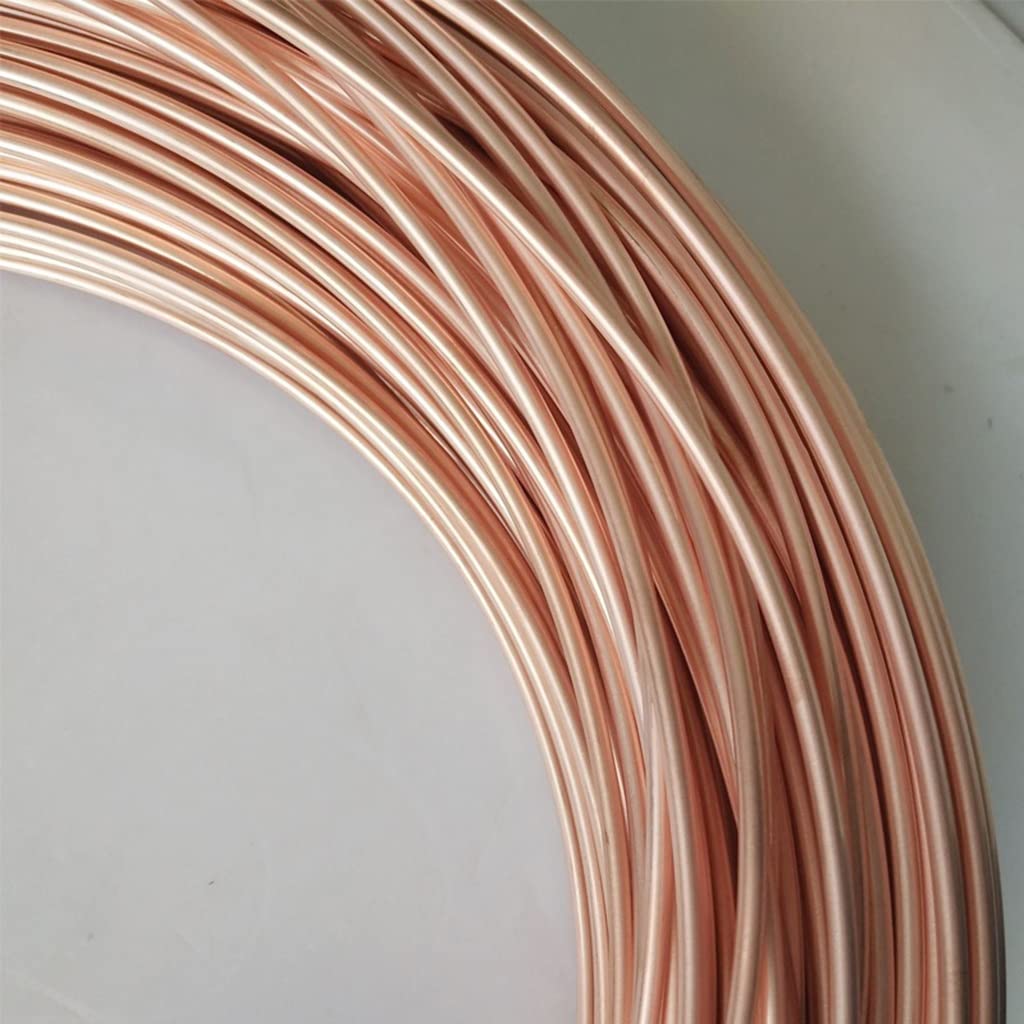Rura okrągła miedziana, Cewka z rurką miedzianą 1M Miękka cewka do okrągłych rur klimatyzacyjnych w wielu rozmiarach(12x1.5mm)