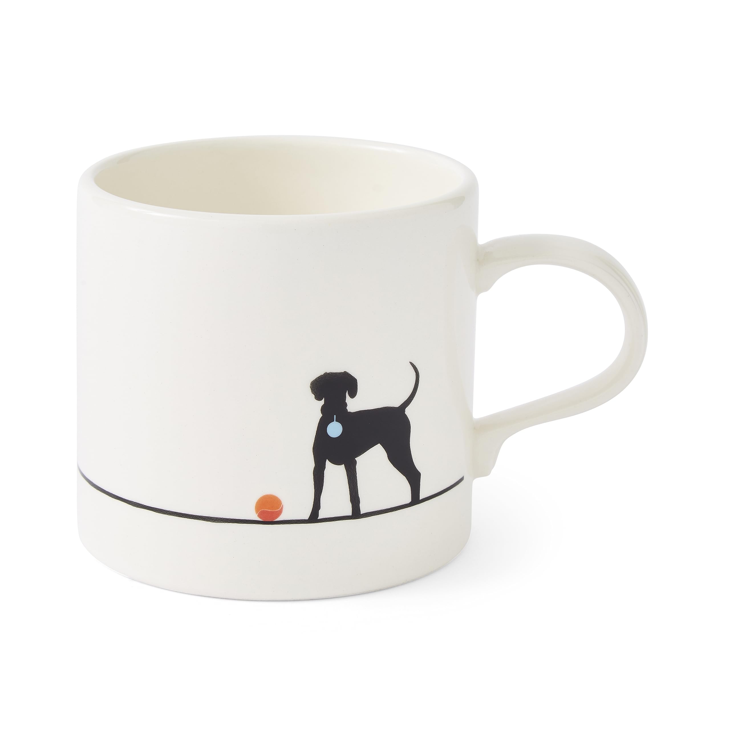 Portmeirion Mug Meirion Silhouette Dog Single Mug