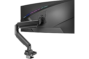 AmazonBasics Single Monitor Gas Spring Desk Mount