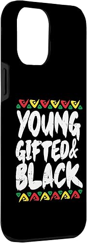 Miniatura 3 de Funda de regalo afroamericana para iPhone 14 Pro Max Young Gifted Black Kente Dashiki Pride