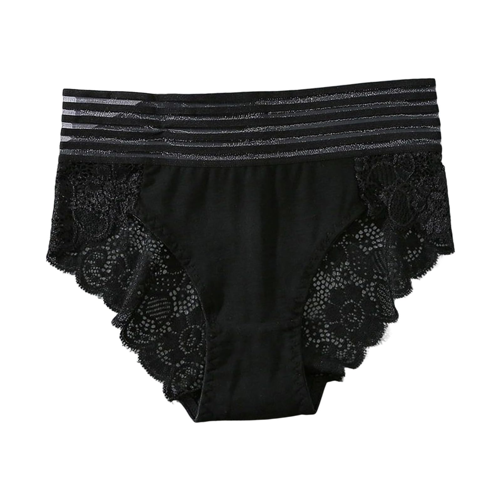 Generische Unterhosen, Damenhöschen, Höschen, Unterwäsche, Damenunterwäsche, Spitzenhöschen, Stretch, weich, Damen, Hipster-Slips, Damenunterwäsche