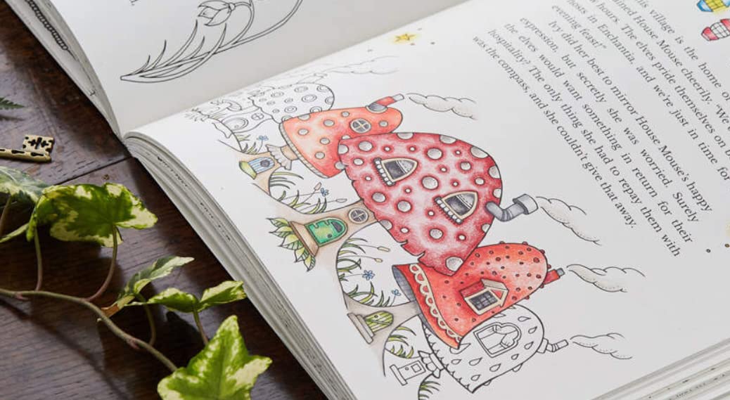 Ivy and the Inky Butterfly: A Magical Tale to Colour
