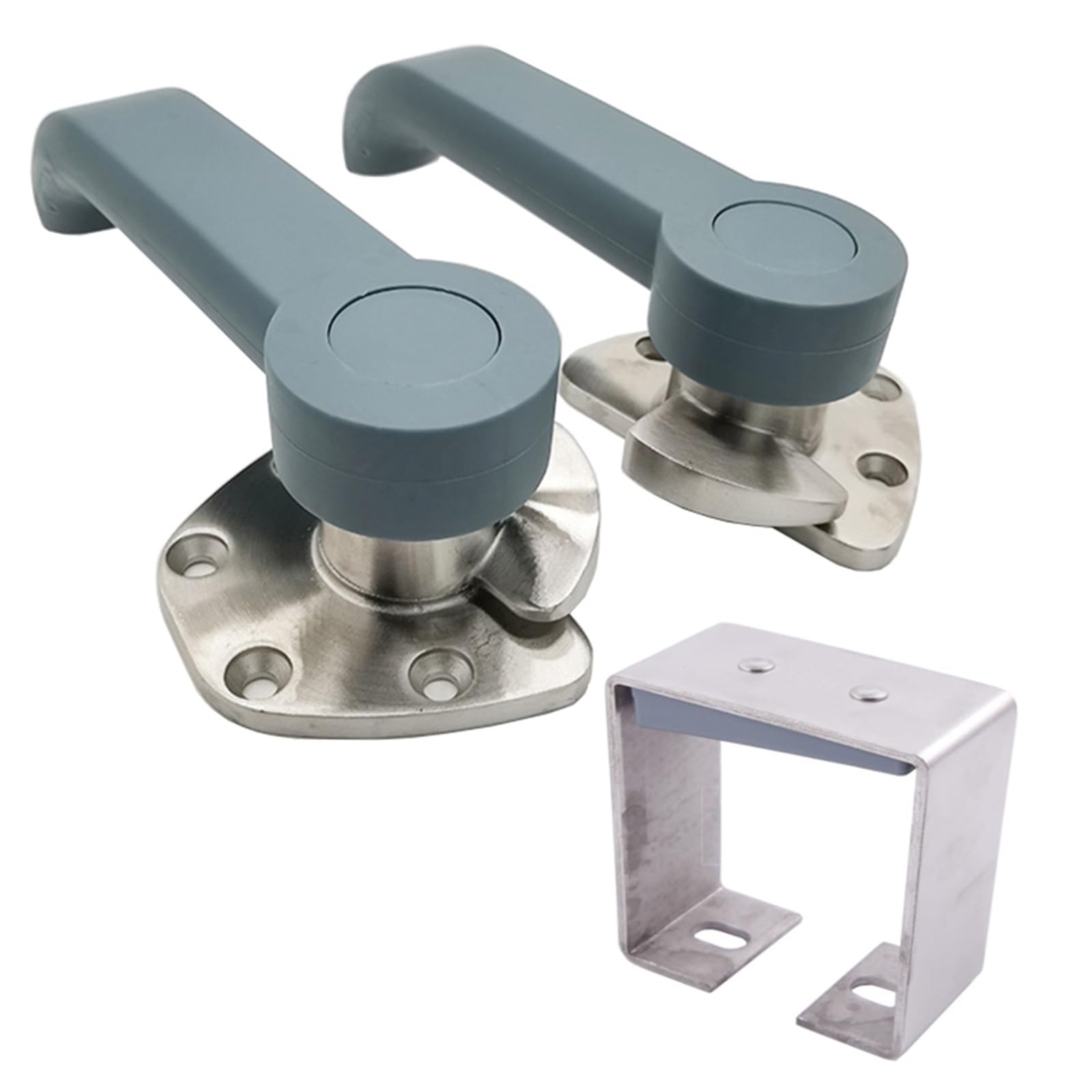 Lgoijhdvz C Stainless Steel Steam Box Door Handle Seafood Ase Knob Oven Lock Old Store Hinge Abinet Pull Ookware Repair Part(C)