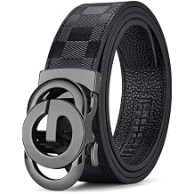 Mens Ratchet Belts Genuine Leather Belt Designer Belts Business Casual Fashion Dress Automatic Buckle with Gift Box