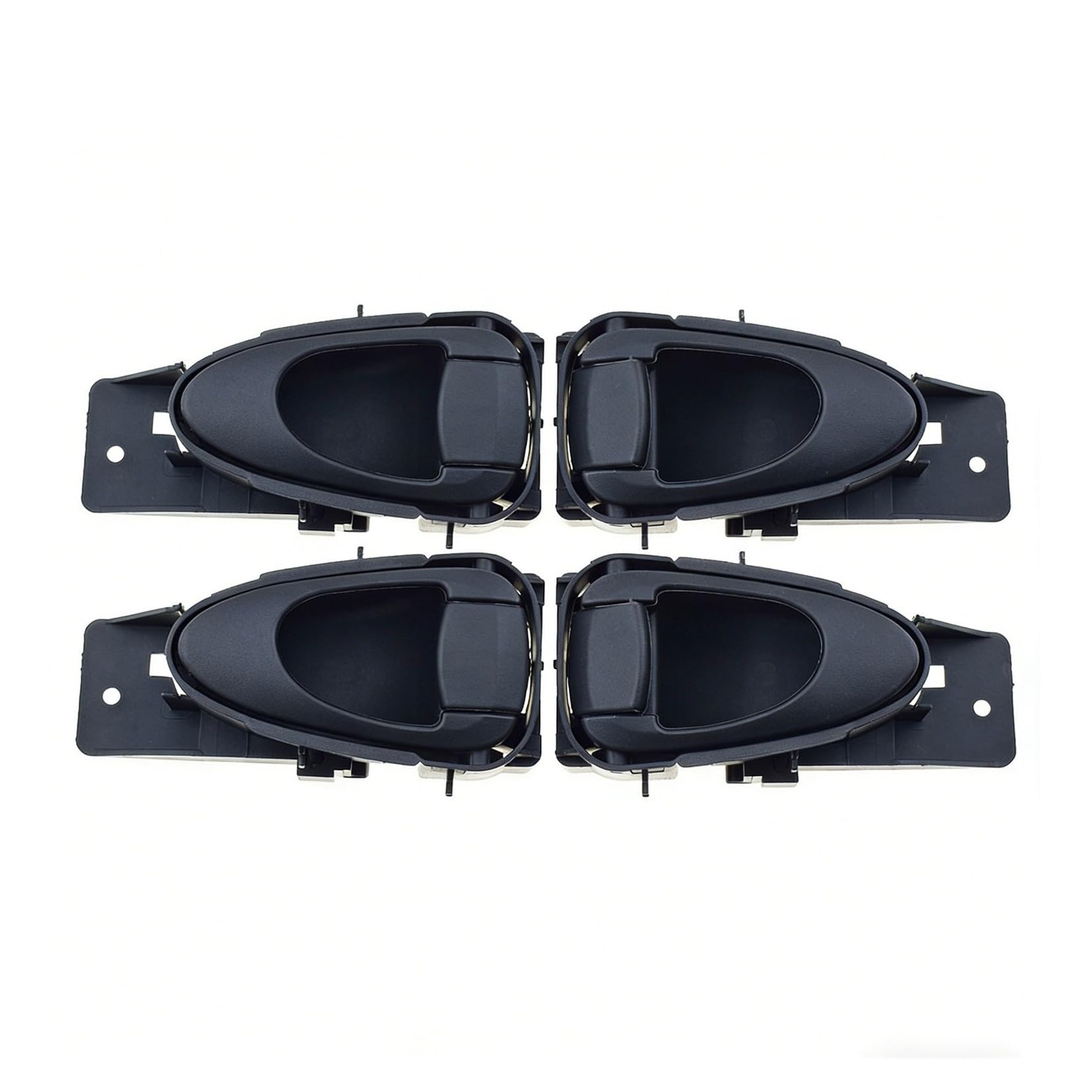 NingRuiBhd Car Interior Door Handle for Daewoo for Lanos 1998 1999 2000 2001 2002 Left Right Car Interior Inside Door Handle 96276437 96276439(4pcs)