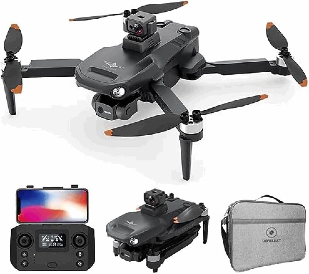 Drone LUXWALLET Libra X Dodge con GPS e Giunto Cardanico