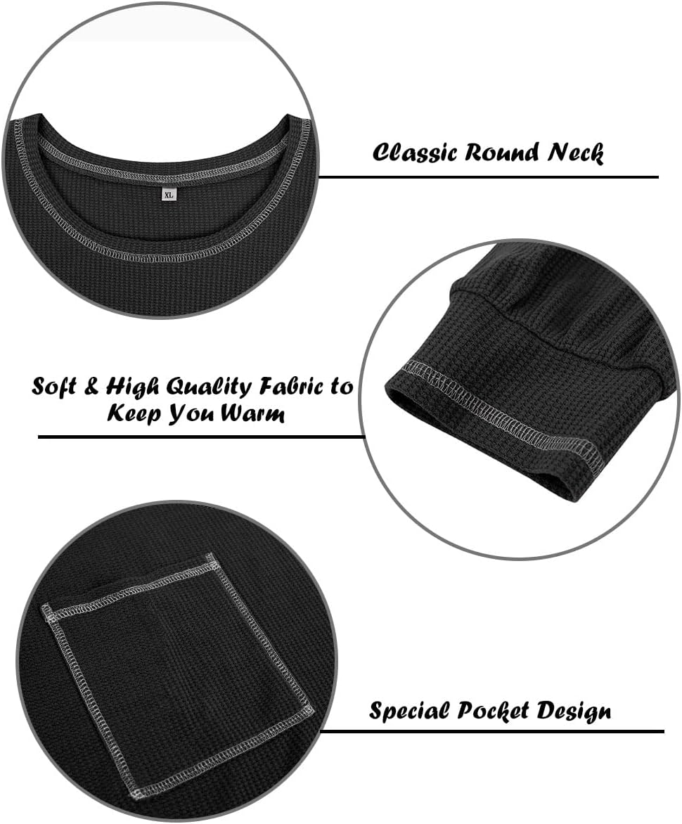 TIYOMI Women Plus Size Tops Long Sleeve Shirt Round Neck Raglan Stripe Pocket Blouse Plain Fall Autumn Winter Shirt - Image 3