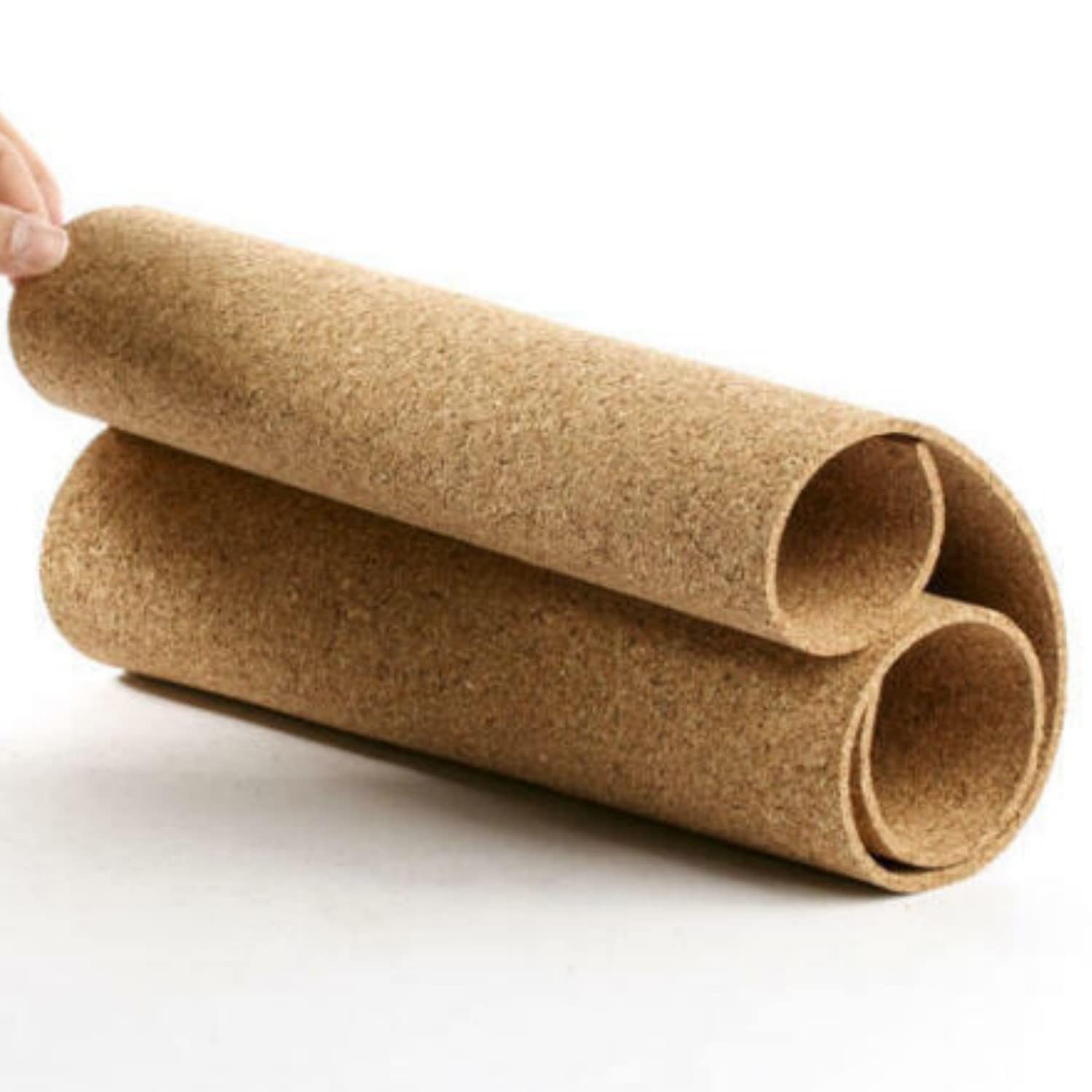 ZHIDIAN Cork Roll 12" x 48", 1/4" Thick Non-Adhesive Small Bulletin Board Frameless Corkboard Sheet for Wall Office 1' x 4' Roll of Cork for DIY