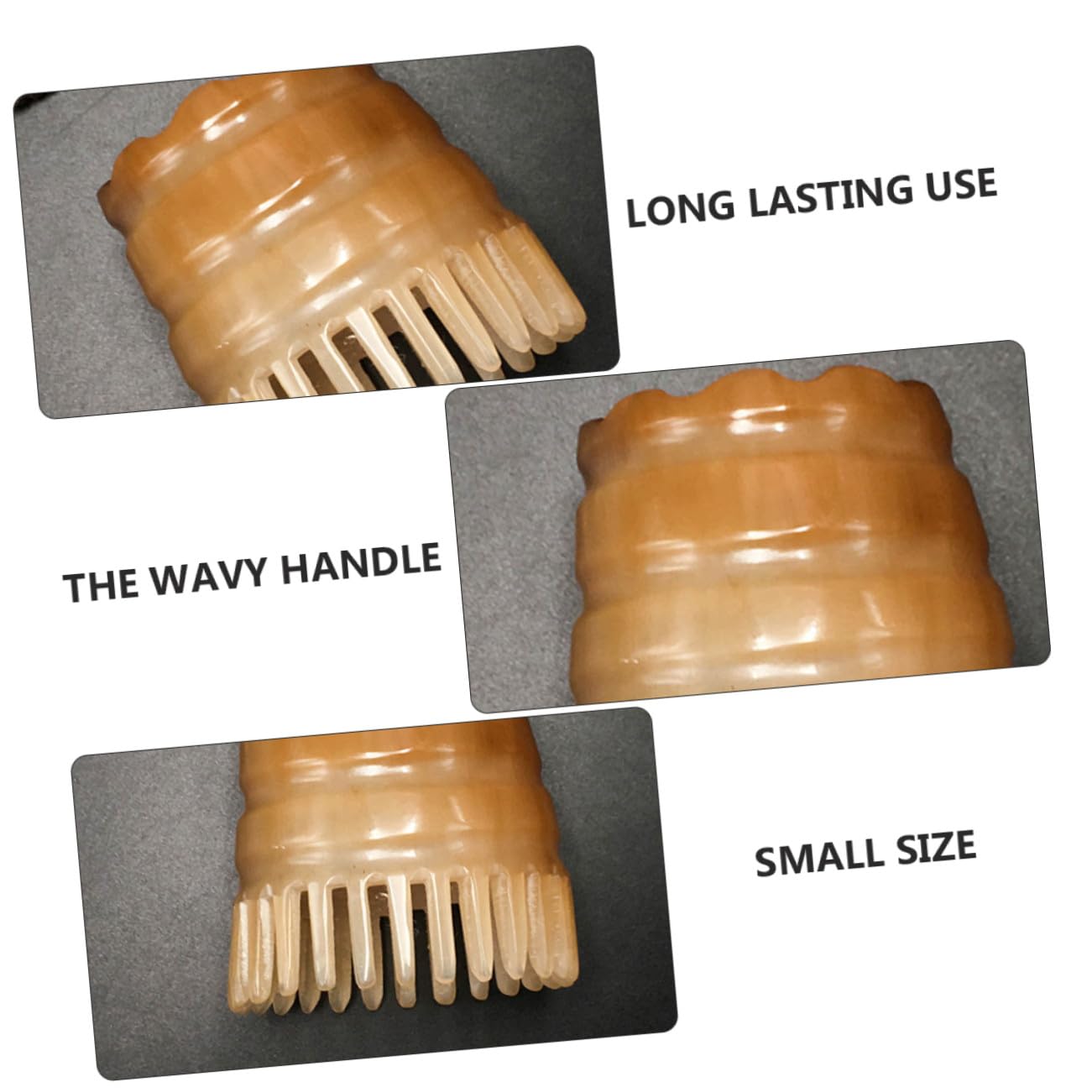 Masajeador de Cabeza de Plástico para Cuero Cabelludo Diseño Ergonómico, Cepillo para Champú y Masaje Relajante para Uso Diario Color Aleatorio