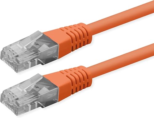 Câble de raccordement ROLINE Cat.6 (Classe E), UTP, PoE, Orange, 2 m