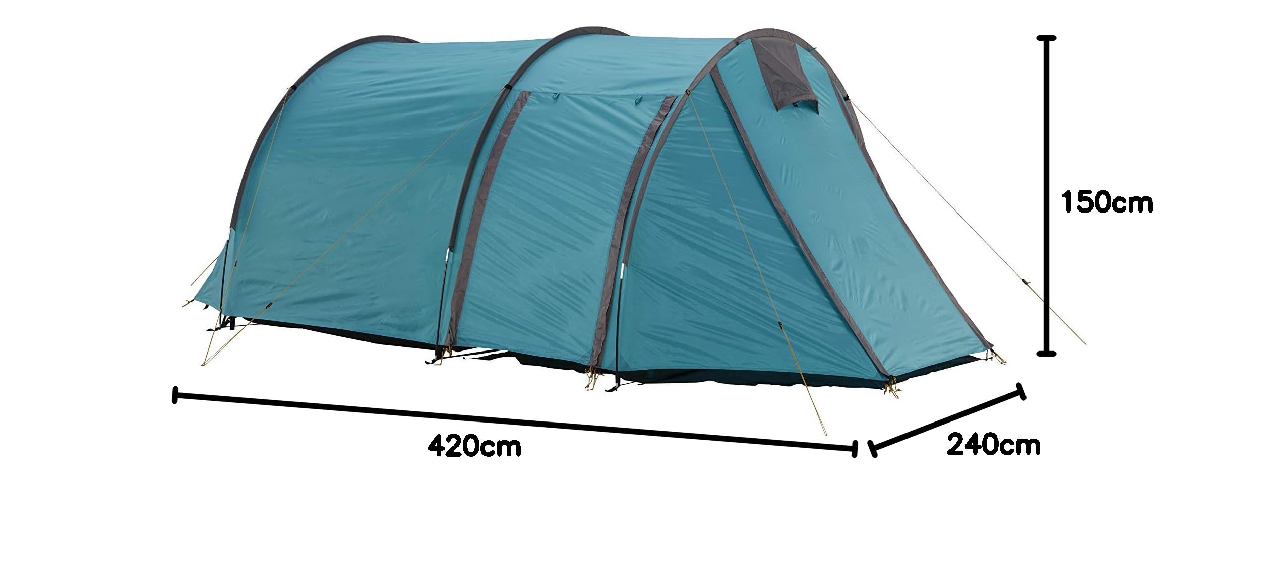 GRAND CANYON Robson 3 - Tenda a tunnel (tenda da 3 persone), colori differenti