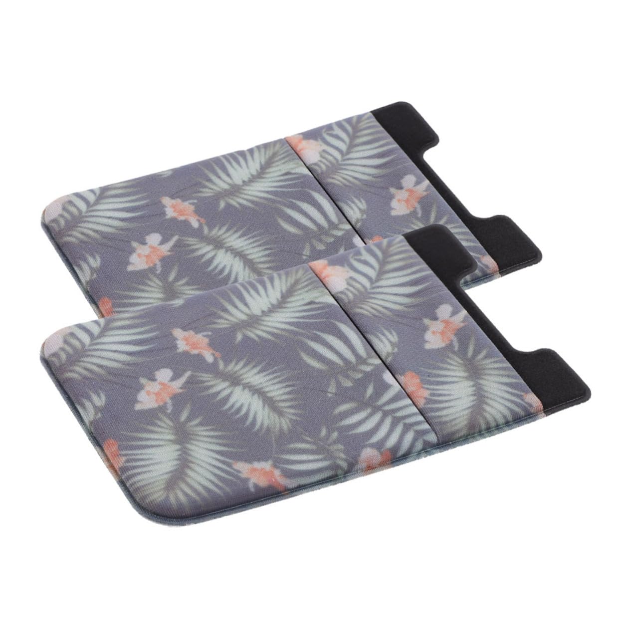 Uonlytech 10piezas Funda Adhesiva Retro para Teléfono Soporte y Tarjetero Organizador De Cartas y Dinero Pack De Estampado