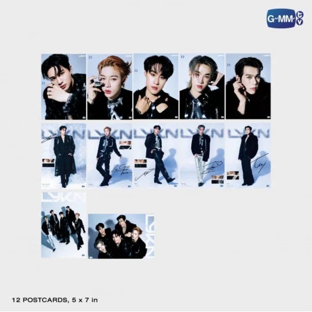 Amazon.co.jp: GMMTV LYKN コンサート JUMBO ポストカードセット